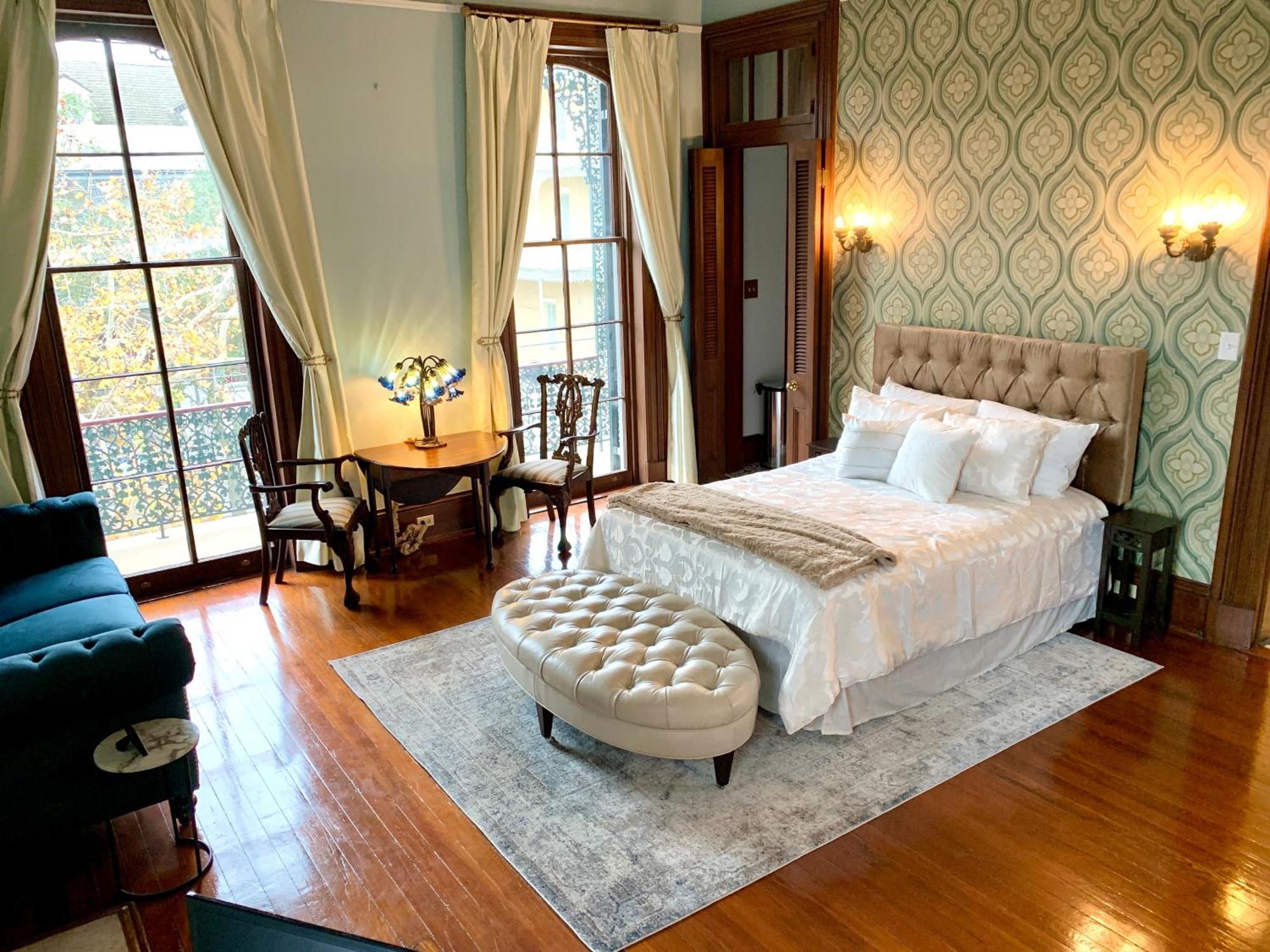French Quarter Lanaux Mansion Bed And Breakfast Ню Орлиънс Стая снимка